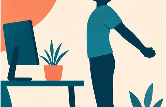 问鼎娱乐 久坐舒展日原创运动计划图